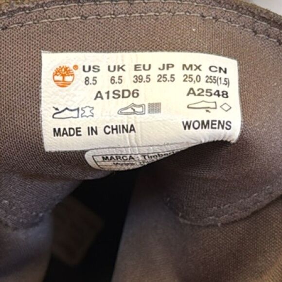 LIKE NEW TIMBERLAND SUADE BOOTIES - Picture 6 of 6